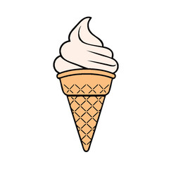 Ice Cream Illustration