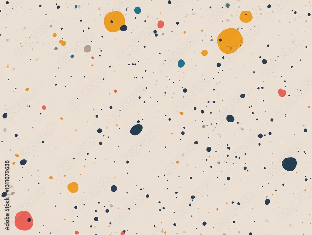 Poster abstract paint splatter: a vibrant, abstract pattern composed of colorful paint splatters, dots, and