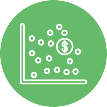 Scatter Plot Icon
