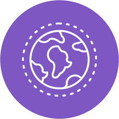 Obraz premium World Icon
