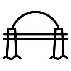 Love Marriage Wedding Line Icon