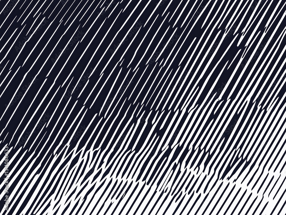 Poster striking linear strokes: abstract artwork showcasing an artistic display of linear strokes, creating