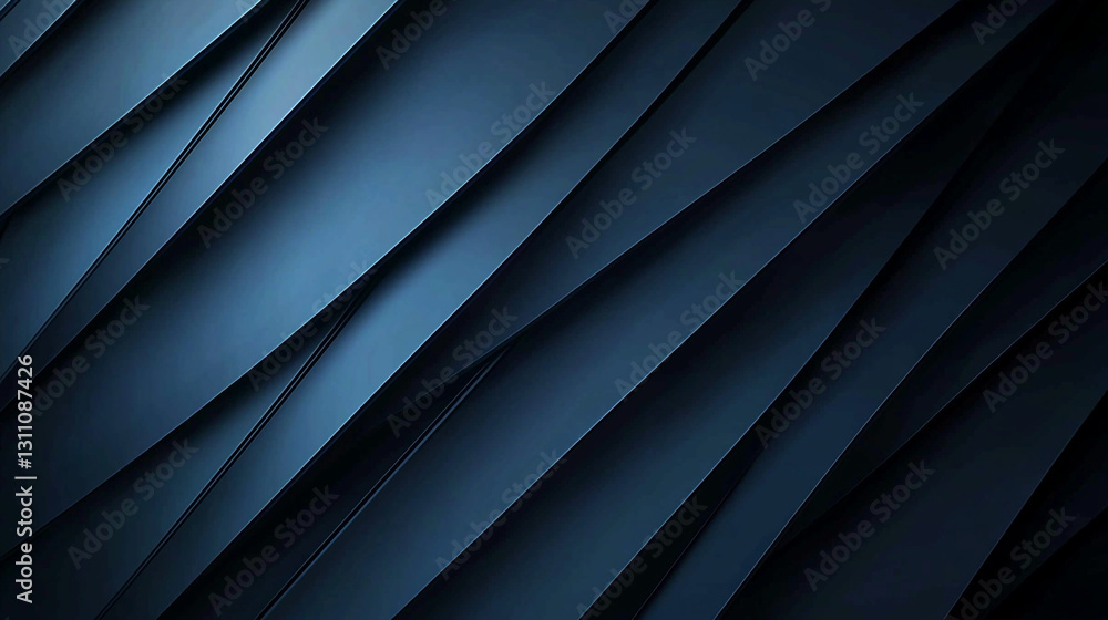 Poster abstract dark blue diagonal lines geometric background design navy image style shade modern vector