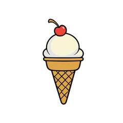 Ice Cream Illustration