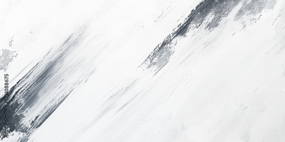 Poster abstract strokes on texture: an abstract expression of textures and forms, using layered brushstroke