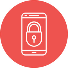 Electronic lock Icon