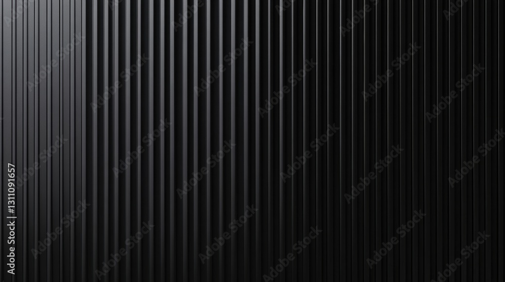 Poster abstract texture: a seamless dark gray textured background with vertical lines, perfect for modern m