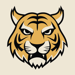 Ferocious Tiger Mascot Art & Illustration