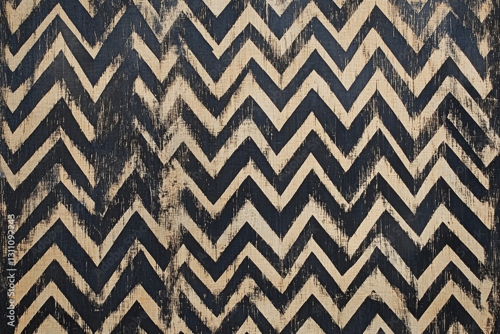 Poster zigzag pattern: an intriguing zigzag pattern creates a captivating visual texture with its repeating