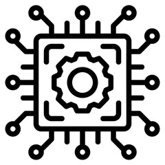 Ai Michrochip Icon