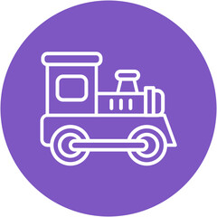 Toy Train Icon