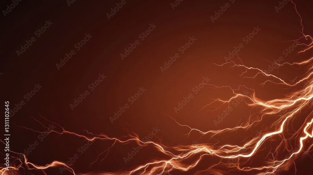 Poster dynamic lightning-inspired background sparking creativity in comic art generative ai