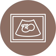 Obstetric Ultrasound Icon