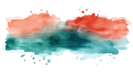 A vibrant fusion of orange and teal paint, blending bold colors and dynamic strokes to create an energetic and expressive abstract design. This image embodies creativity, movement, and the power of co