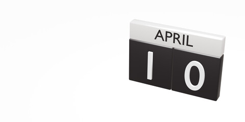 Calendar, timeline, time, concept, idea, management, background. 3d render.