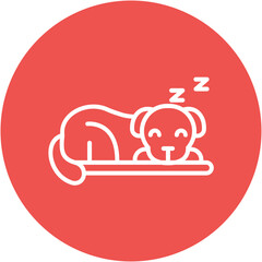 Sleeping Dog Icon
