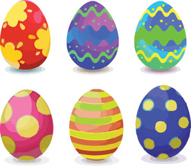 Vibrant Patterned Easter Eggs – Fun & Festive Spring Collection