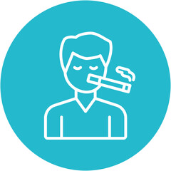 Tobacco Addiction Icon