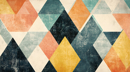Dynamic triangular pattern wallpaper abstract design background colorful geometric shapes textured environment