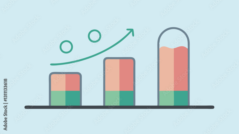 Poster wrinkle reduction graph a simple bar graph beside a patch illustration showing the percentage of wri