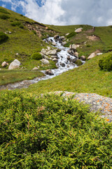 Tianshan Mountains in Kyrgyzstan
