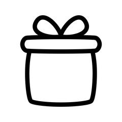 Gift Box icon set. packaging with ribbon icon. Gift sign. for mobile concept and web design. vector illustration on white background