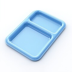 3D rendered icon of a disposable medical tray, representing sanitation in healthcare contexts.