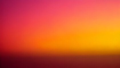Naklejka premium Blurry pink, orange and yellow gradient background creating warm atmosphere