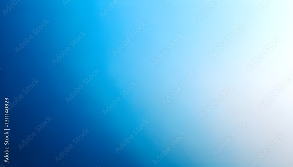 Poster blue gradient background fading to white with subtle texture
