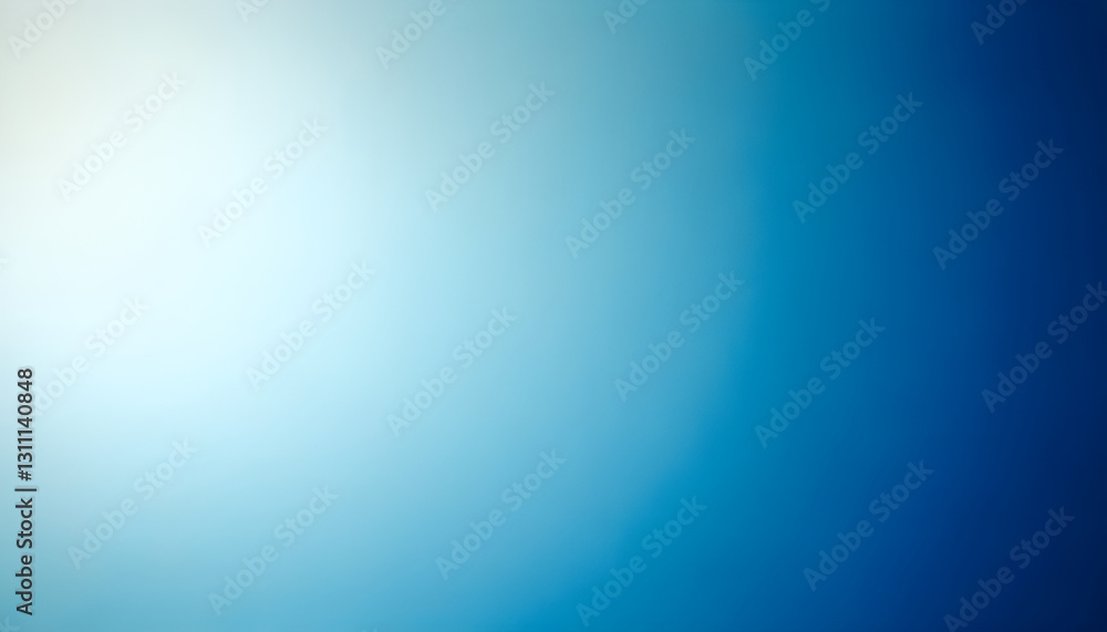 Poster light blue gradient background creating soft elegant texture