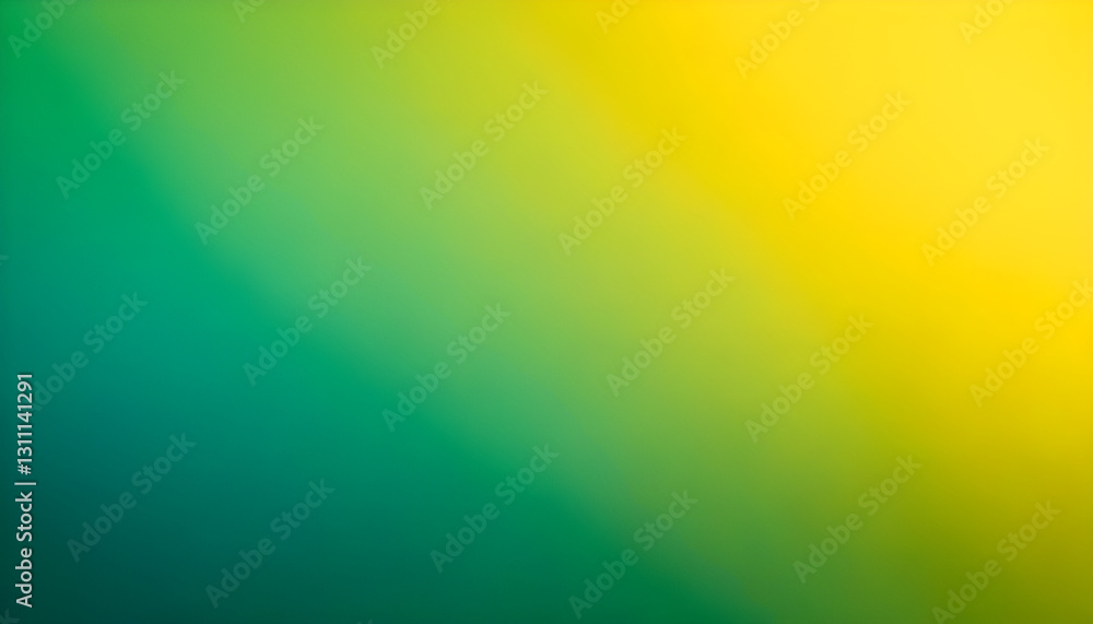 Poster green and yellow gradient creating abstract background