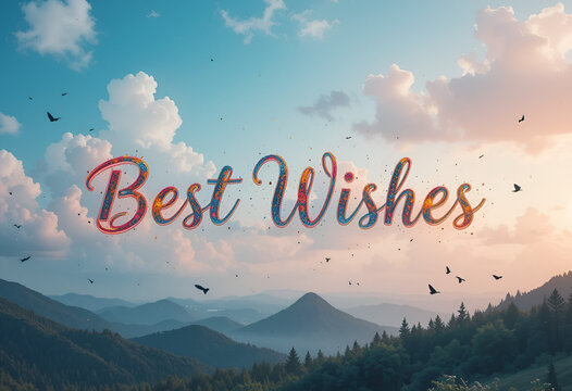 Best Wishes sign