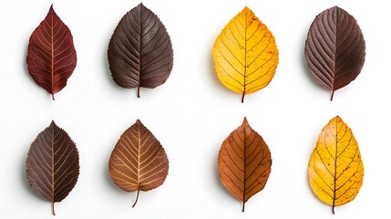 Vibrant Autumn Leaves Collection