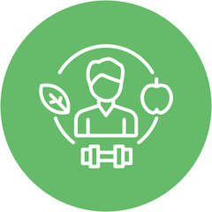 Healthy Lifestyle Icon