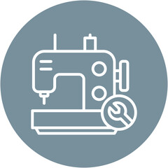 Sewing Machine Repair Icon