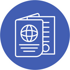 Travel Documents Icon