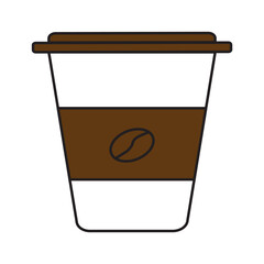 Coffee Cup Vector Logo Icon 
