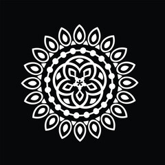 abstract floral design