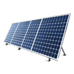 Modern solar panel harnessing renewable energy with sleek design for sustainable power solutions.