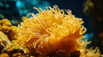 Underwater Anemone Close-up