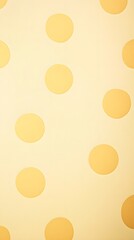Butter yellow wallpaper with a minimalist polka dot pattern, modern and soothing