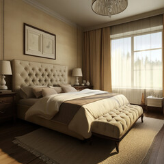 interior of a bedroom