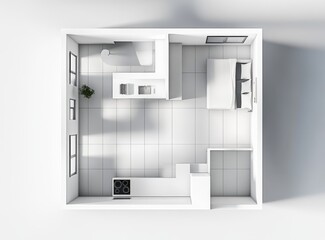 Small Studio Apartment Floor Plan