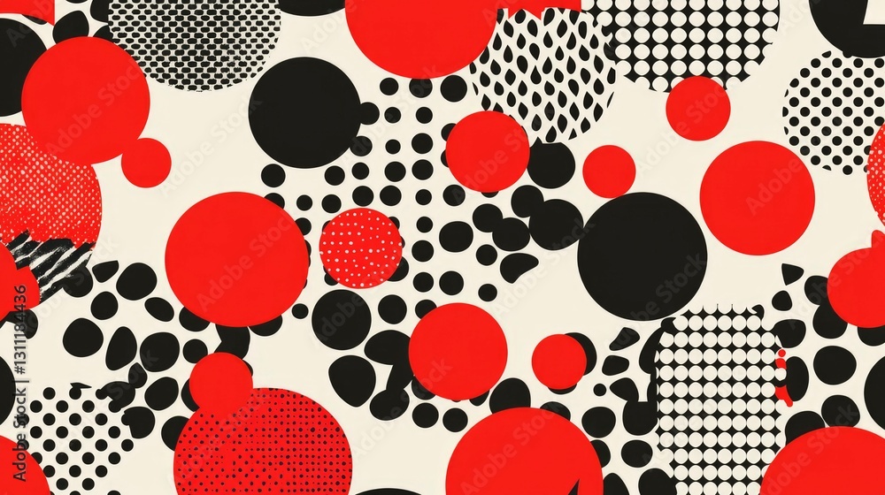 Poster abstract circles pattern background