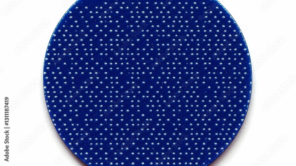 Poster abstract blue circle texture background design of dots and specks of