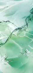 Abstract green - toned image. Perfect for wallpaper, wall art, and digital project backgrounds. 
