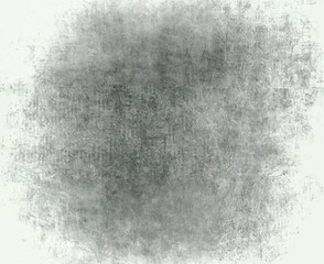 Abstract gray grunge texture with faded and distressed patterns, perfect for backgrounds or overlays.