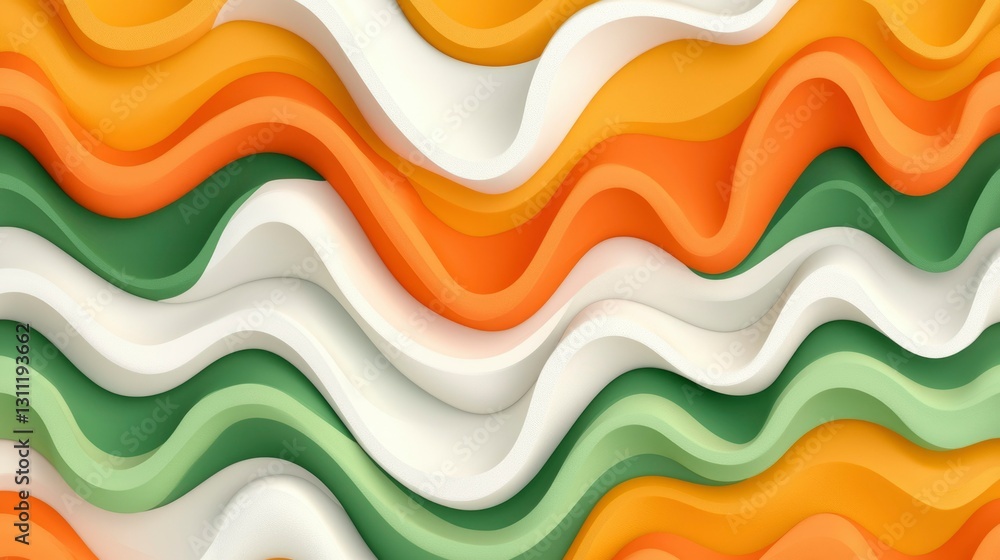 Poster abstract wave pattern background