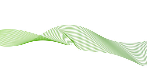 Shining green wave lines pattern for banner,Abstract green wavy lines. Colorful vector background.cover, banner,White green Abstract Wallpaper. Abstract back,green wave lines on white background,