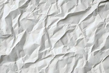 Obraz premium Abstract Crumpled White Paper Texture Backgrounds and Textures for